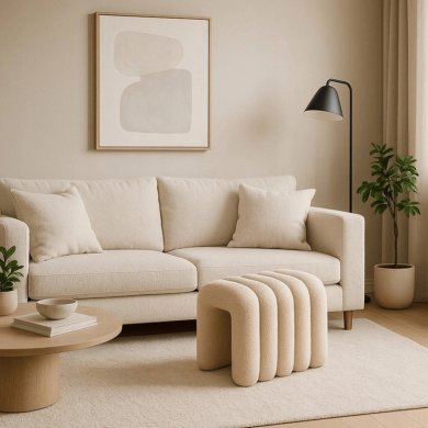 Пуф Mebel Elit PIKSEL Бежевий ME.PIKSEL/KR/TB/PUF фото - 5