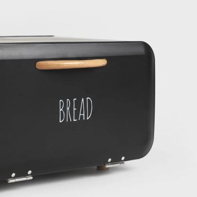 Хлебница Homla BIEN 33x24x19 см Черный 234518 фото - 3