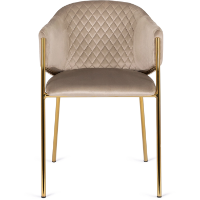 Обідній стілець Mebel Elit INNES Welur Бежевий ME.INNES/BZ/ZL/V/K фото - 12