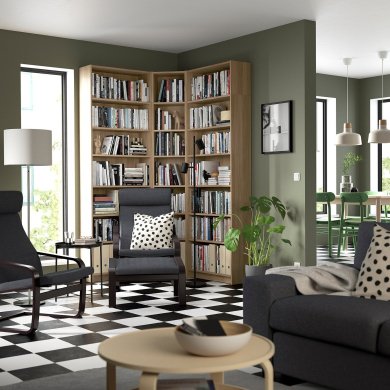 IKEA Стеллаж BILLY Дерево (ИКЕА БИЛЛИ) 79483552 фото - 10
