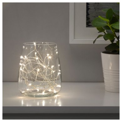 IKEA Гирлянда LEDFYR (ИКЕА LEDFYR) 60347989 фото - 2