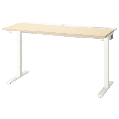 IKEA Письменный стол MITTZON Береза (ИКЕА МИЦОН) 29528039