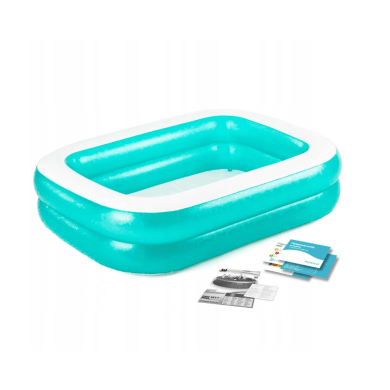 Надувной детский бассейн Bestway 54005 200х146х48 см Бирюзовый BES54005 фото - 2