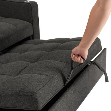 Раскладной диван Mebel Elit ASTER Черный ME.ASTER/CZ/T/SOF фото - 11