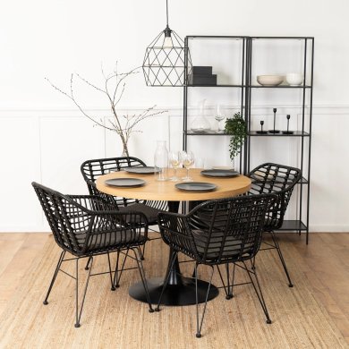 Обідній стілець Mebel Elit MUSA Чорний - 7 Обідній стілець Mebel Elit MUSA Чорний ME.MUSA/CZ/CZ/RT/K фото - 7