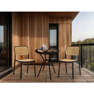 Садовий стілець Kontrast RAFIA Бежевий - 3 Садовий стілець Kontrast RAFIA Бежевий 5.03.14034 фото - 3