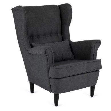 Кресло мягкое с пуфом Mebel Elit EVAN 2 Темно-серый - 6 Кресло мягкое с пуфом Mebel Elit EVAN 2 Темно-серый ME.EVAN2/CP/CZ/T/FWPD фото - 6