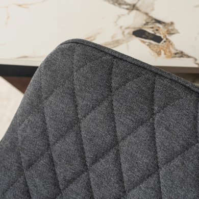 Обідній стілець Mebel Elit BRESSO 2 Чорний ME.BRESSO2/CZ/CZ/T/K фото - 7