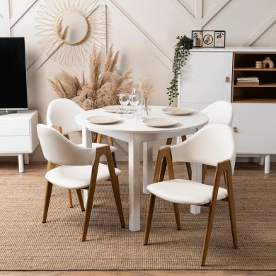 Обідній стілець Mebel Elit WILLY Білий ME.WILLY/B/E/K фото - 5