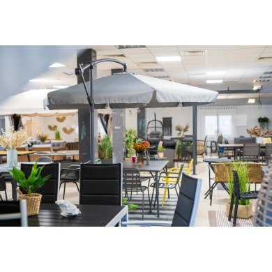 Садовый зонт Corciano WERONA 300 см Серый 5901721057845 фото - 11