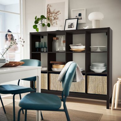 IKEA Стелаж KALLAX Коричневий (ИКЕА КАЛЛАКС) 39442691 фото - 9