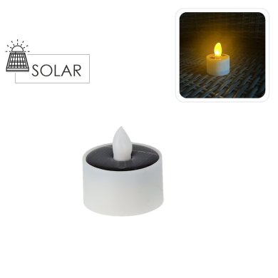 Набор светильников на солнечной батарее Garden Line TEALIGHT 4 шт Белый SOL5707