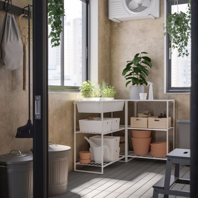 Стелаж JOSTEIN Білий - 5 IKEA Стелаж JOSTEIN Білий (ИКЕА ЖОСТЕЙН) 39437289 фото - 5