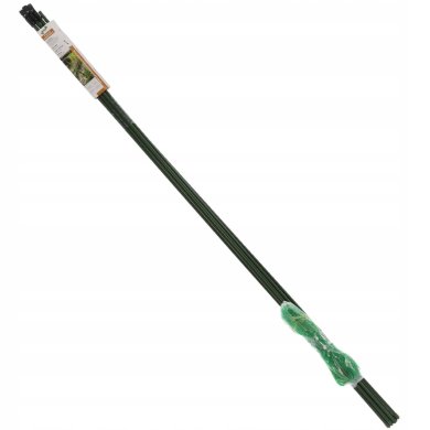 Садовая опора с сеткой для вьющихся растений Garden Line 1,5 м Зеленый JAW9379 фото - 2