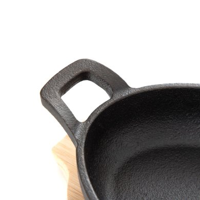 Сковорода з підставкою Homla ANDREAS 22x12 см | Чорний 214010 фото - 4