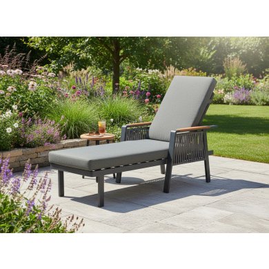 Шезлонг Garden Line ALM8116 Серый ALM8116 фото - 3