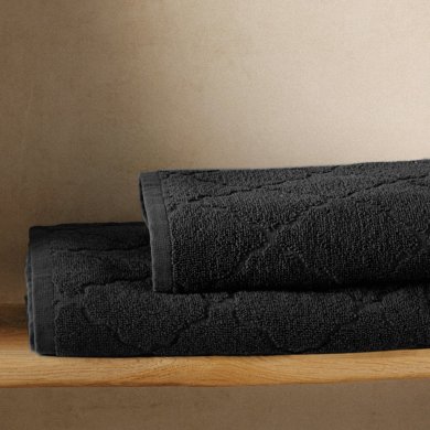 Полотенце для тела Homla SAMINE 70x130 см Черный 164938 фото - 9