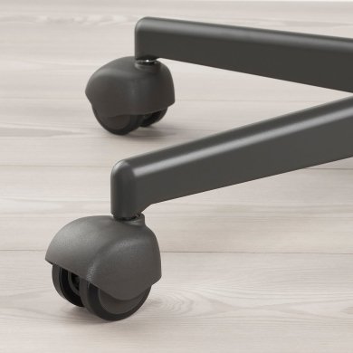 Офисное кресло MULLFJALLET Темно-серый - 10 IKEA Офисное кресло MULLFJALLET Темно-серый (ИКЕА МЮЛЬФДЖАЛЛЕТ) 19399815 фото - 10