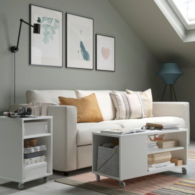 IKEA Журнальный стол VIHALS Белый (ИКЕА ВИХАЛС) 50488734 фото - 3