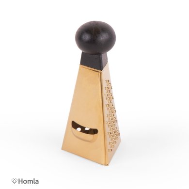 Терка Homla JALO 4x9см | Золотий / Чорний 153850 фото - 2