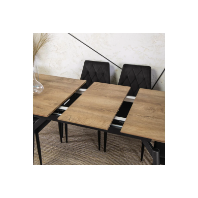 Обідній стілець Mebel Elit CORK Welur Чорний ME.CORK/CZ/V/K фото - 8