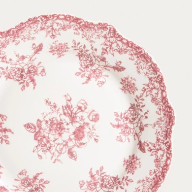 Десертна тарілка Homla LOURRY 19 см Червоний 242172 фото - 3