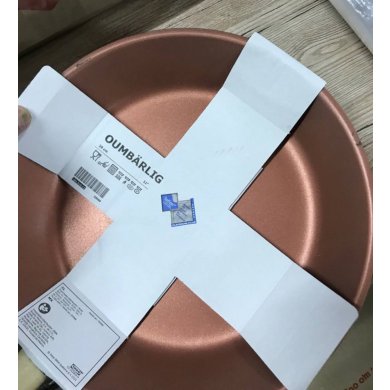 УЦЕНКА Сковорода OUMBARLIG Медный - 4 IKEA УЦЕНКА Сковорода OUMBARLIG Медный brak/50451052 фото - 4