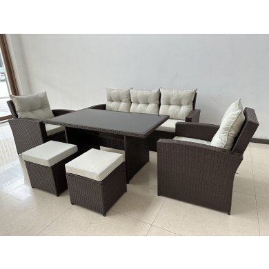 Комплект садових меблів Garden Line MARINE III Коричневий ABI8805 фото - 2