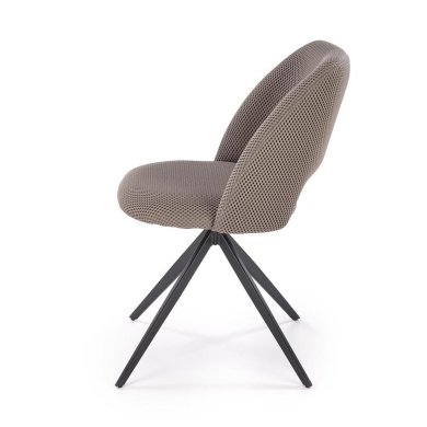 Обеденный стул поворотный Halmar K546 Пепельный V-CH-K/546-KR-POPIELATY фото - 4