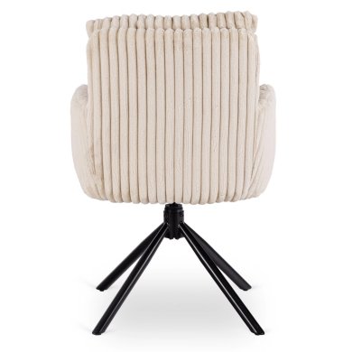 Обеденный стул поворотный Mebel Elit JUNE Velvet Бежевый ME.JUNE/BZ/SZTR/K фото - 4