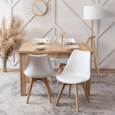 Обеденный стул Mebel Elit SCANDI Белый ME.SCANDI/B/D/PL/K фото - 5