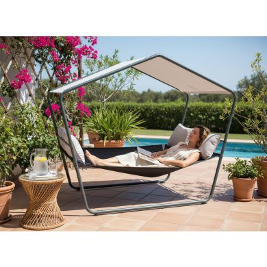 Шезлонг Garden Line FAT4590 Сірий FAT4590 фото - 5