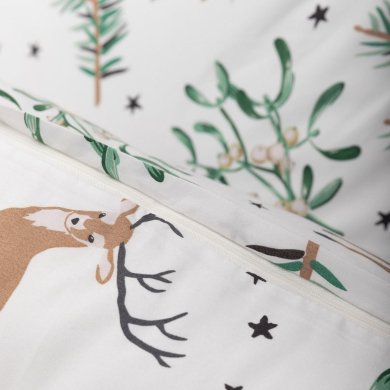 Комплект постельного белья Homla LANDSKAB 200x220 см Принт 200952 фото - 9