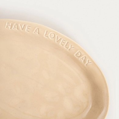 Блюдо Homla ISERNIA 30x20 см Бежевий 244177 фото - 4