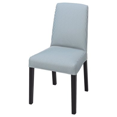 IKEA Чехол на стул BERGMUND Принт (ИКЕА БЕРГМУНД) 70486220
