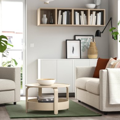 IKEA Килим TIDTABELL 133х195 см Зелений (ИКЕА ТИДТАБЕЛЛ) 00569389 фото - 4