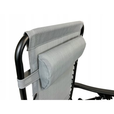 Складной шезлонг Kontrast FARO 2 Светло-серый 5.90.21329 фото - 9