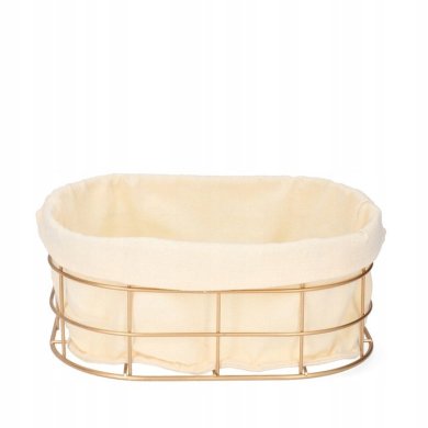 Корзина для хлеба Homla DUNCAN | Бежевый / Золотой - 2 Корзина для хлеба Homla DUNCAN | Бежевый / Золотой 202199 фото - 2
