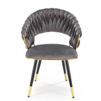 Обеденный стул Halmar K551 Пепельный - 5 Обеденный стул Halmar K551 Пепельный V-CH-K/551-KR-POPIELATY фото - 5