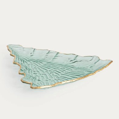Сервировочное блюдо Homla EVERFROST 29x23,5 см Зеленый 245087 фото - 2