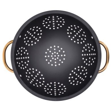 Дуршлаг Duka Fint 27 см | Черный 1216815 фото - 5