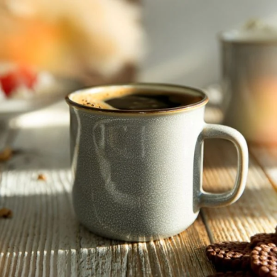 Кружка Homla LARISA 400 мл | Кремовий 218389 фото - 4