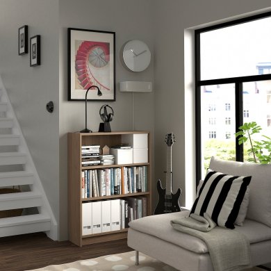 IKEA Стеллаж BILLY Дуб (ИКЕА БИЛЛИ) 90477385 фото - 2