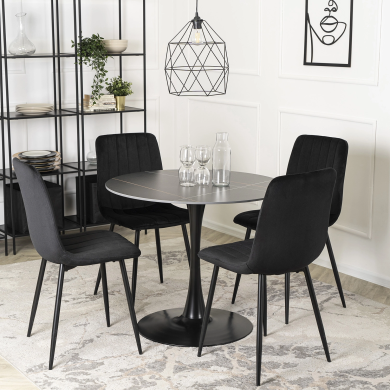 Обеденный стол Mebel Elit SANDER Marmur Черный - 4 Обеденный стол Mebel Elit SANDER Marmur Черный ME.SANDER/CZ/S фото - 4