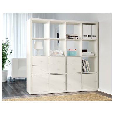 IKEA Стелаж KALLAX Білий (ИКЕА КАЛЛАКС) 30275861 фото - 2