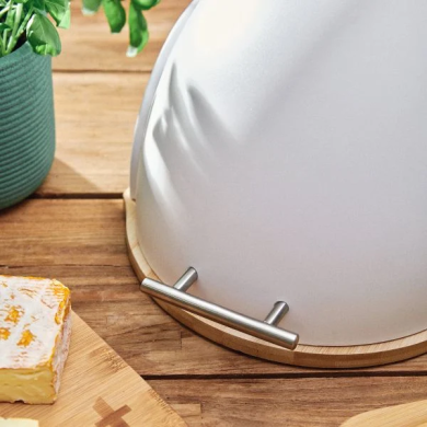 Хлібниця Homla DARVIN 37x26x22 см | Білий / Дерево - 4 Хлібниця Homla DARVIN 37x26x22 см | Білий / Дерево 200088 фото - 4