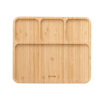 Сервировочная доска Homla BAMBOU 28x24 см | Дерево 215710