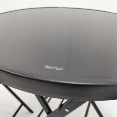 Складаний садовий стіл Kontrast TASOS Чорний - 3 Складаний садовий стіл Kontrast TASOS Чорний 5.04.11408 фото - 3