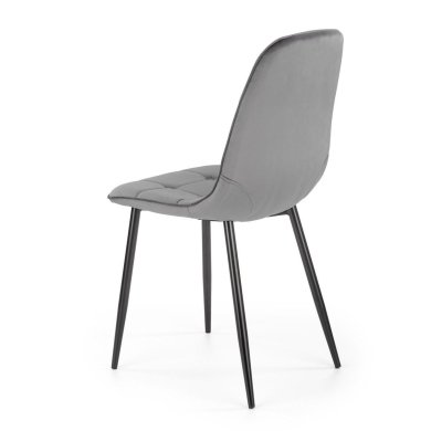 Обідній стілець Halmar K-417 Сірий V-CH-K/417-KR-POPIELATY фото - 3