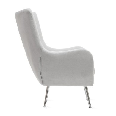 Крісло м'яке Homla SAMMAS Світло-сірий 211299 фото - 3